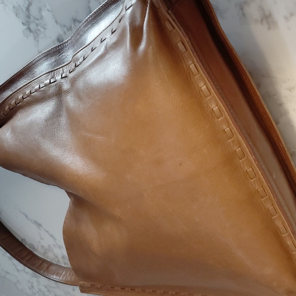 VINTAGE COACH LAST ONE BRAIDED FEEDSACK HOBO BAG - Picture 9 of 17